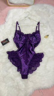 Bloom purple bodysuit