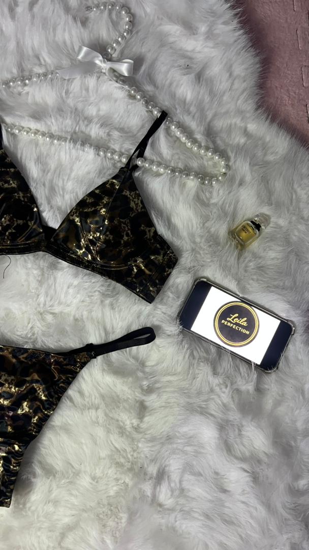 Black Lace Lingerie Set